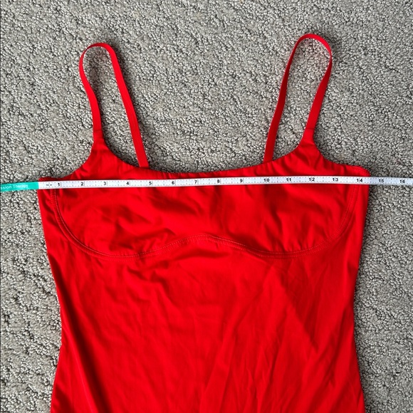Free People Intimately Bodysuit Red Ribbed One-Piece Layer Women’s Size M NWOT - Picture 6 of 13